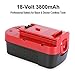 Biswaye 2-Pack 3.8Ah 18V NI-CD Battery Compatible with Black & Decker HPB18-OPE 18-Volt Slide Pack Battery HPB18 244760-00 A1718 FS18FL FSB18 and 18-Volt Firestorm Cordless Power Tools