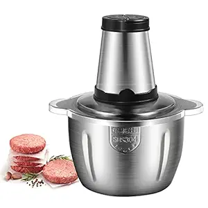 Eryue Electric Meat 3L Large Household Stainl Steel 2 Gears 250W High Power Kitchen Cooker Bl