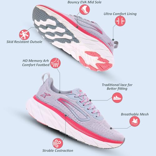 Image of SPARX SL-304 Walking Shoes for Women | Trendy Design, Cushioned Sole & Everyday Comfort