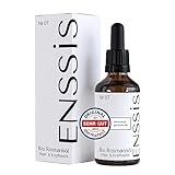 ENSSIS® BIO Rosmarinöl 50 ml I mit Pfefferminz- & Rizinusöl I Haar- & Kopfhautöl I Made in Germany I Rosmarinöl für Haare