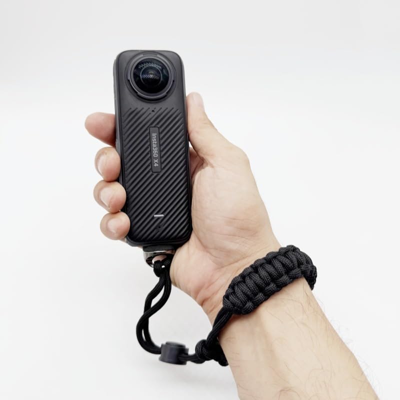 Image of Sichumaria Camera Wrist Strap,Adjustable Nylon Hand Wrist Straps Lanyard with a 1 /4 inch screw, for insta360 X3,X2,Universal Hand Strap for DSLR Cameras,Action Cameras,Selfie Sticks,eat