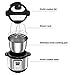 Instant Pot Duo Plus 9-in-1 Electric Pressure Cooker, Slow Cooker, Rice Cooker, Steamer, Sauté, Yogurt Maker, Warmer & Sterilizer,8 Quart Stainless Steel/Black