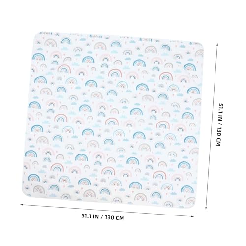 Tapis de sol antidérapant et imperméable lavable pour bébé