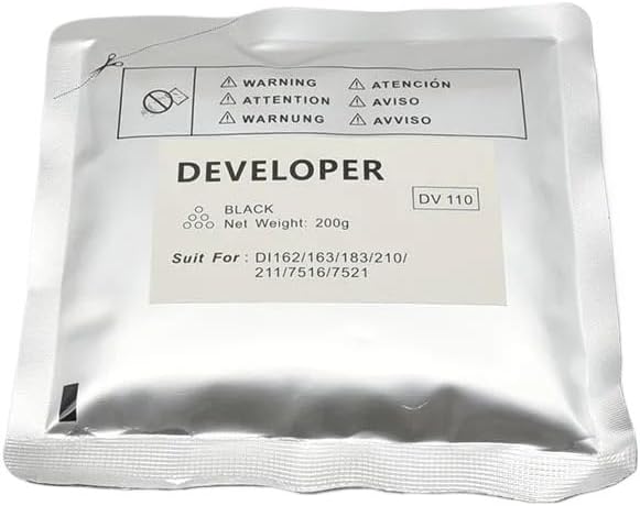 DV110 Developer Powder for Konica Minolta Bizhub Di162 162 210 7521 211 163 183 7516 152 183 1611 210 163 DI181 EP105 200g/bag