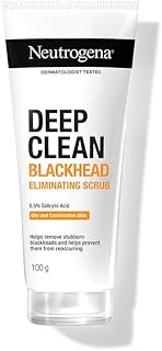Neutrogena Deep Clean Scrub Blackhead Eliminating Daily Scrub For Face, 100g