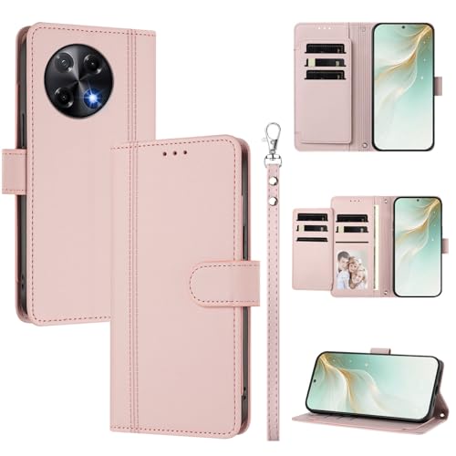 �X�}�z�P�[�X �Ή��@�� for Tecno Camon 30S / 30S Pro �X�}�z�P�[�X�y�E�H���b�g�f�U�C�� �f���A���J�[�h�X���b�g �L���b�V�� �t���b�v���X�^���h �����h�~�zPink
