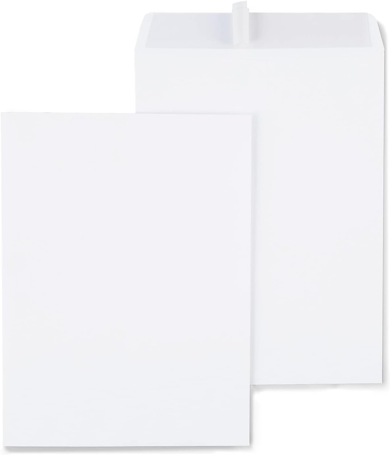 Staples 379479 Easyclose Catalog Envelopes 9-Inch L X 12-Inch H White 100/Box (379479/19026)