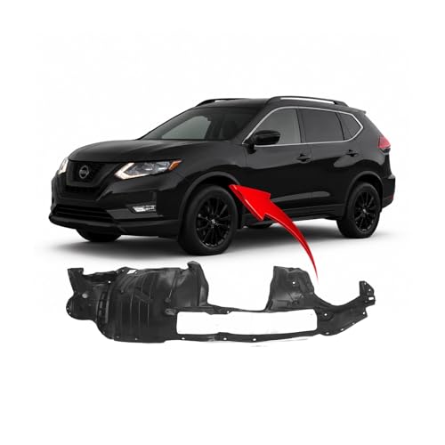 Image of FitParts Compatible with Nissan Rogue 2017-2019 Front Left Fender Liner
