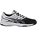 ASICS Women's Womens Upcourt 2 Athletic Shoe, Black/Silver/White, 8 Medium US