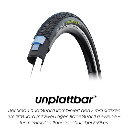 Schwalbe Marathon E-Plus pneu de vélo premium anti-crevaison durable - 5