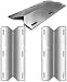 Hongso SPA241 (3-pack) Stainless Steel Heat Plate, Heat Shield, Heat Tent, Burner Cover Replacement for Charmglow, Costco Kirkland, Nexgrill, Sterling Forge, Lowes Model Grills (17 1/4" x 6 15/16")