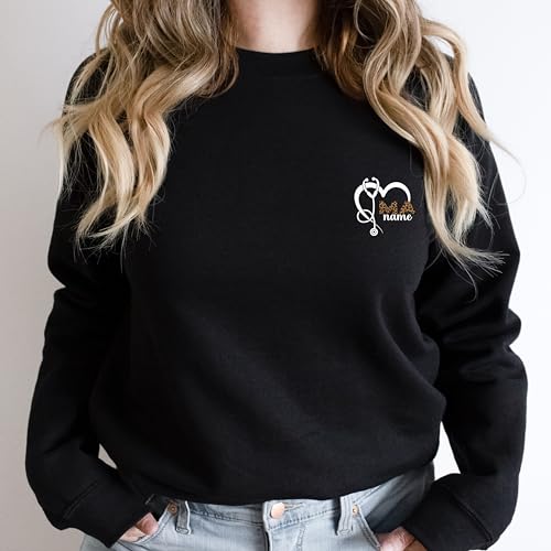 Custom MA Nurse Sweatshirt, Personalized Medical Assistant Crewneck Sweater, Nurse Appreciation Gift3