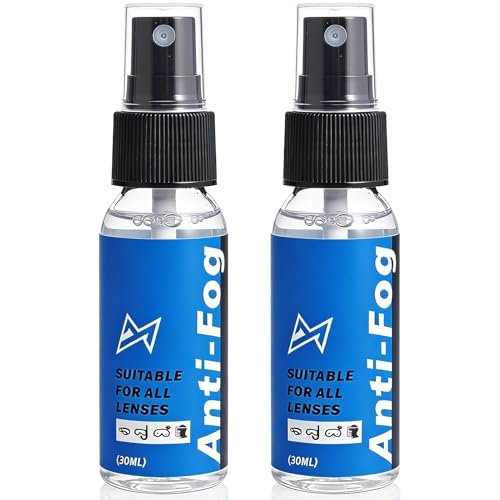 Safe Anti Fog Spray for Swim Goggles, 2 Pack Quick and Long-Lasting Defogger for...