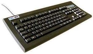 TVS-e Gold Bharat Wired Mechanical Keyboard with Long Hua Blue Switches with Full 104 Keys Layout (Connectivity - USB) (Black)