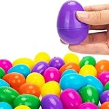 48 Empty Fillable Plastic Surprise Easter Eggs - Fill With Easter Hunt Gifts And Chocolate - Image 3