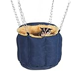 HardcorePet Sugar Glider Pouch, Rat Hanging Bed,...