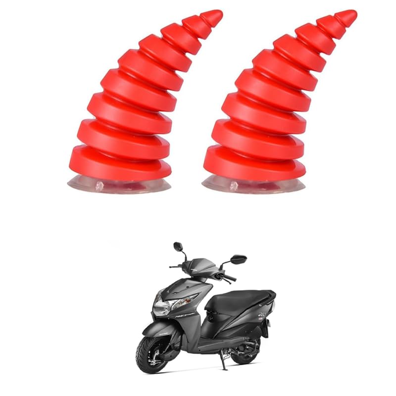 LOVMOTO 2 Pcs Helmet Devil Horns with Suction Cups - Motorcycle Helmet Devil Horn Decoration Sticker Demon Horn for Bicycle Helmet Bike Ski Motorcycle Comfortable with Di-o-image-12