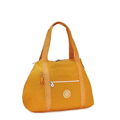 Kipling Women's Art Medium Tote Bag, Lightweight Large Weekender, Travel Handbag, Rapid Yellow #TOP4