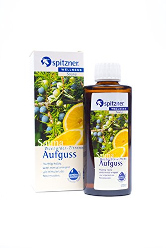 Preisvergleich Produktbild Spitzner Saunaaufguss Wellness Wacholder-Zitrone (190ml) Konzentrat