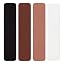 Black/Brown/Light Brown/White