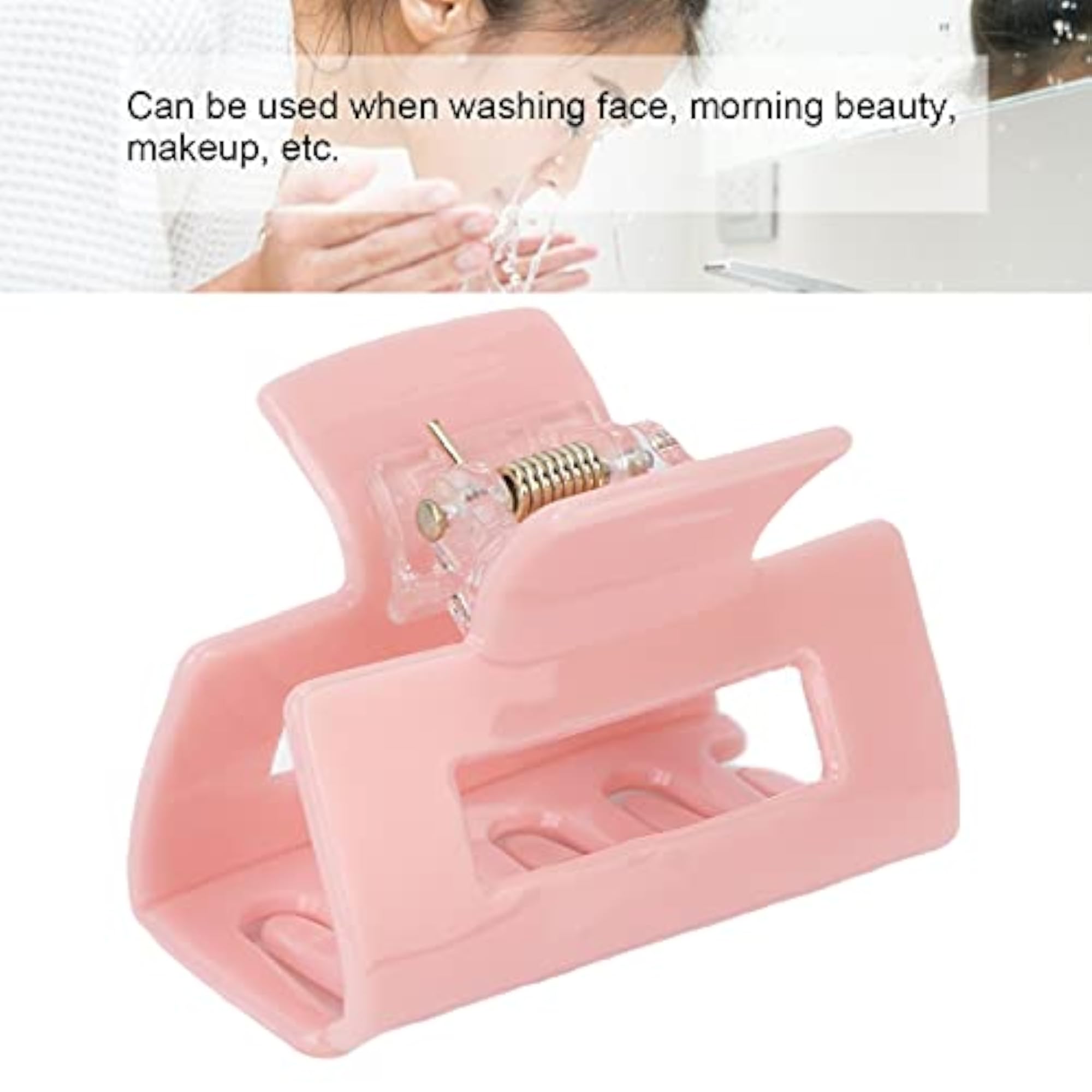 Decorative Firm Acrylic Hair Claw Clip for Women