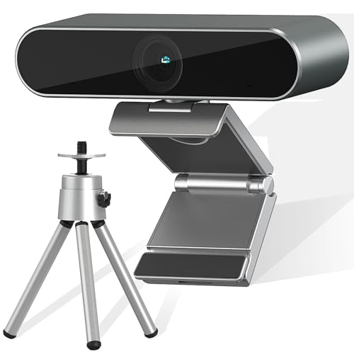 Webcam 4K USB avec microphone intégré et objectif grand angle de 112 degrés