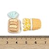 LiQunSweet 100 pcs Mixed Styles Kitchen Theme Resin Cabochons Imitation Food Bread Dessert Tableware No Hole Beads for DIY Jewelry Embellishment Craft Phone Bag Shoes #2