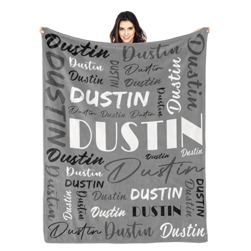 Personalized Blankets for Kids with Names Customized Blankets with Name for Adult Custom Blanket Gift for Birthday Christmas Valentines Day Gift