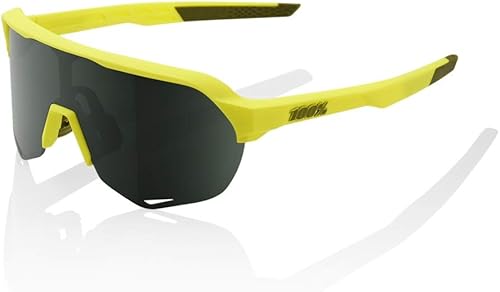 100% S2 Gafas de Sol-Soft Tact Banana-GrisVerde