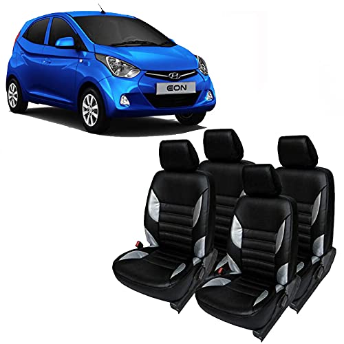 AutoSafe Napa Leather Car seat Cover for Hyundai Eon Front & Back Seat Cover (A Luxury Product