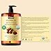 Yoken Pure Jojoba Oil Organic USDA Certified 16 fl oz, 100% Natural Jojoba Oil for Hair, Skin & Face, Cold Pressed Unrefined, Deeply Body Moisturizer Jojoba Carrier Oils for Essential oil Mixing