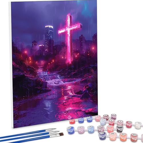 �������G ���z, ���i �����h��G �L�b�g DIY ��l ���S�Ҍ��� �f�W�^�����G ��h�� Paint by Numbers for Adults �A�N�����y�C���g ���ʉ� �z�[�� �I�t�B�X���� �M�t�g ��H�| �|�p��h�� �G���� �C���e���A �Ǐ��� (4