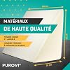 Coussin Triangulaire Purovi - Soutien Dorsal Multifonction Pour Lit Ou Canapé, Mousse Haute Densité, Housse Lavable