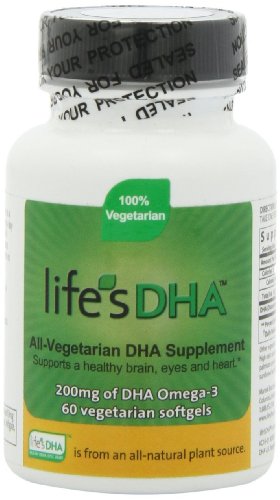 New Martek Life's DHA Omega-3 200mg DHA 60 All-Vegetarian softgels (Pack 4) New Martek Life's DHA Omega-3 200mg DHA 60 All-Vegetarian softgels (Pack 4)