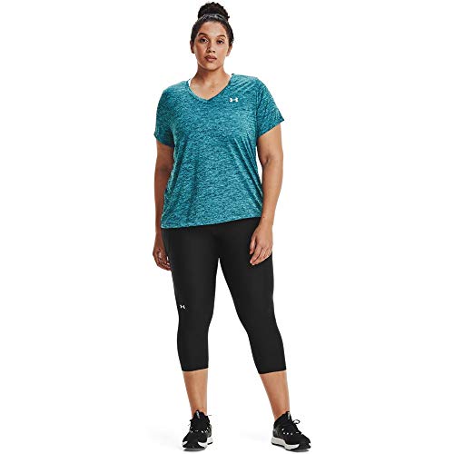 Image of Under Armour Plus Size Tech Solid Short Sleeve V-Neck