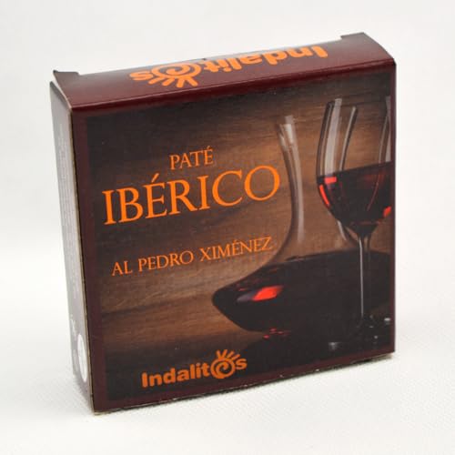 Indalitos - Paté al Pedro Ximénez con pasas - Pack de 6 x 70g