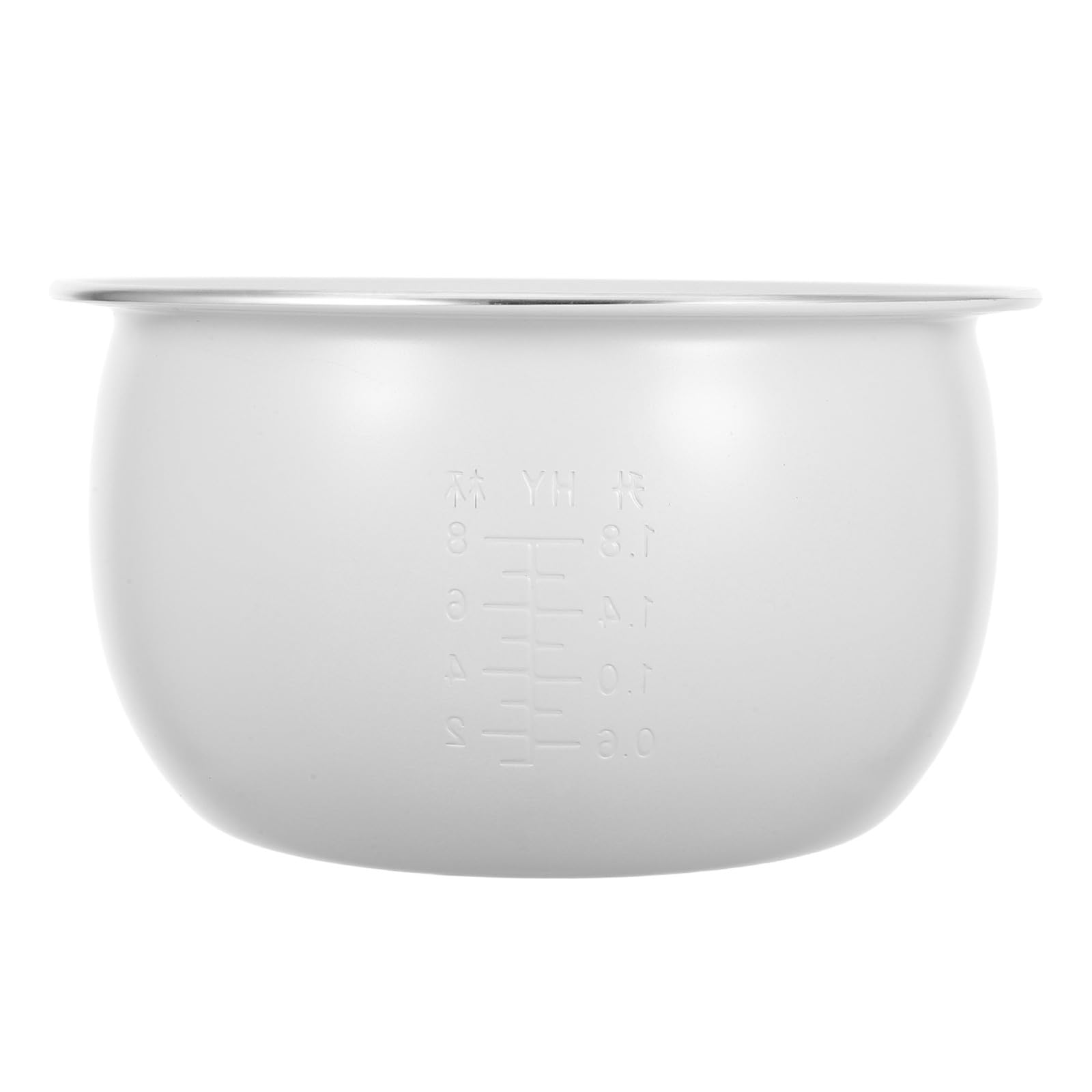 Olla Interior para Arrocera de 4 L en Acero Inoxidable Blanco