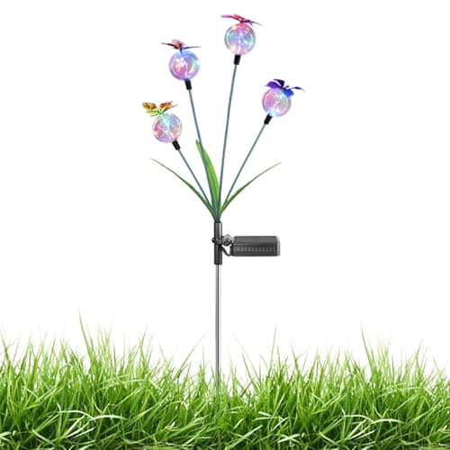 Lámparas solares al aire libre con iluminación de jardín impermeable y recargable 1