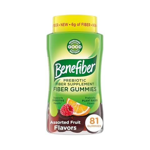Benefiber Prebiotic Fiber Supplement Gummies - 81 Count Cover