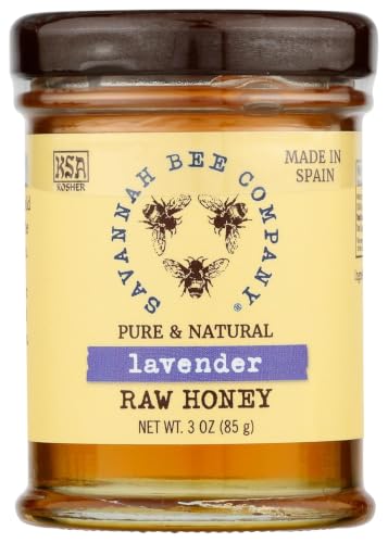 Savannah Bee Honey, Pure Raw Natural, Lavender...