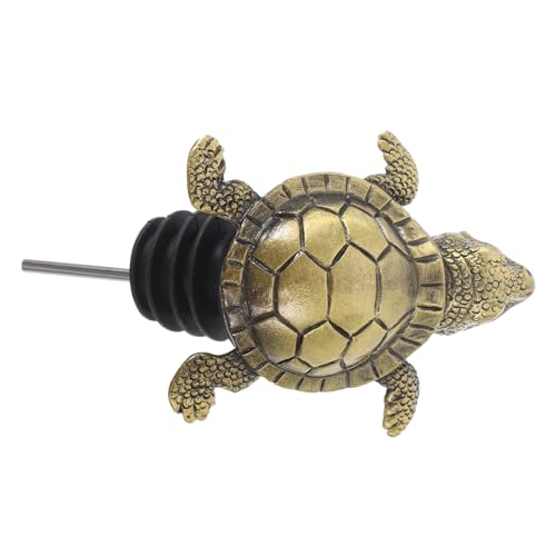 Cabilock Decorative Animal Wine Creative Antique Sea Turtle Spout for Effortless Beverage Serving Present for Wine Lovers and Party Hosts Design