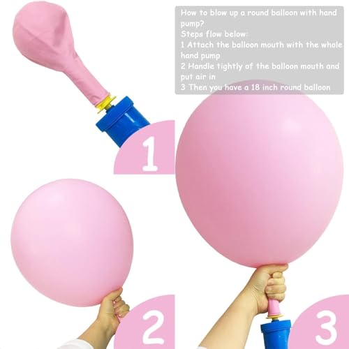 24Pcs Pastel Balloons 18 inch Large Big Round Jumbo Latex Balloons for Easter Birthday Wedding Baby Shower Decorations, Tassels Not Included - Thumbnail 6