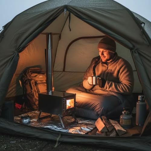 DANCHEL OUTDOOR S1 Small Hot Tent Stove