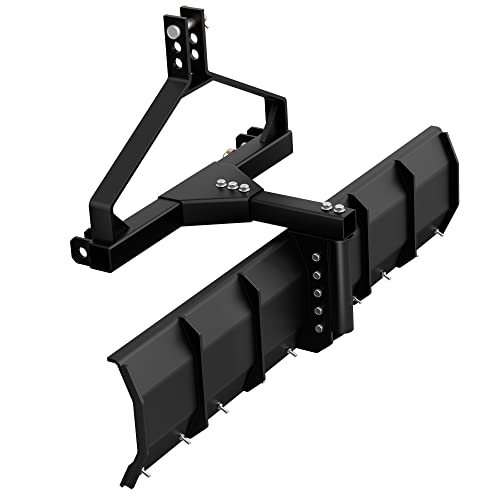 YITAMOTOR 3 Point Rear Grading Blade for Tractor CAT 0 & CAT 1, Heavy