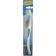 Platypus Orthodontic Toothbrush for Braces | Soft Bristle Braces Toothbrush for Adults & Kids | Angled Bristles for Better Access Around Brackets and Archwires, Comfort Silicone Grip | 1 Count