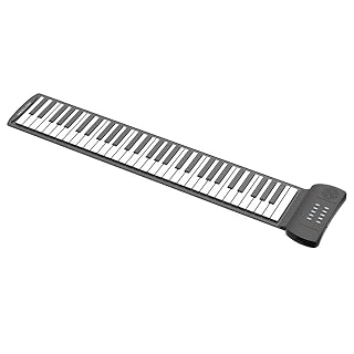 Piano Pliant Portable Roulé À La Main, 16 Timbrels, 61 Touches, Clavier En Silicone Respectueux De L’environnement, Convient Aux Débutants, Anniversaire, Cadeaux De Noël. - Les Beatles, Paul McCartney, John Lennon, RIngo Starr, George Harrison