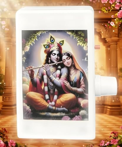 Image of 9-in-1 LED Mantra Chanting Device - Preloaded Radha Krishna Bhajans & Naam Jaap for Spiritual Environments at Home, Office, and Temple (Radha -Krishna 9 in 1)