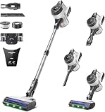 YONNDER Cordless Vacuum Cleaner, 550W 50KPA 70Mins Powerful Vacuum Cleaners for...