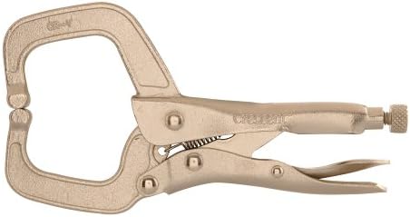 Crescent C6CCV 6-Inch Locking C Clamp with Regular Tips