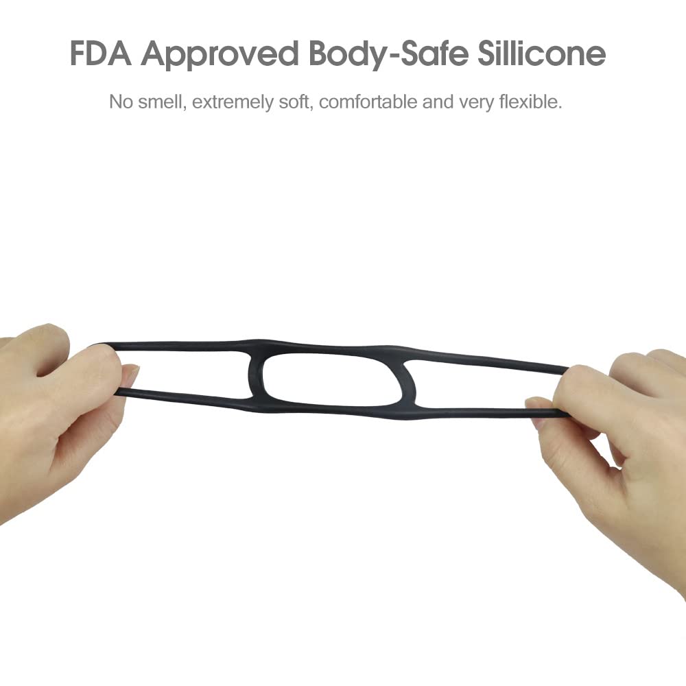 𝙨𝙚𝙭 𝙩𝙤𝙮 4 tipi di stili di anello in silicone, proteggere il dito più alla moda!